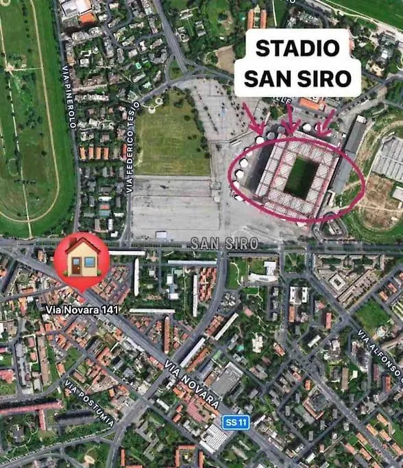 Appartamento A 500 Metri Da San Siro Milano 0*,  Italia